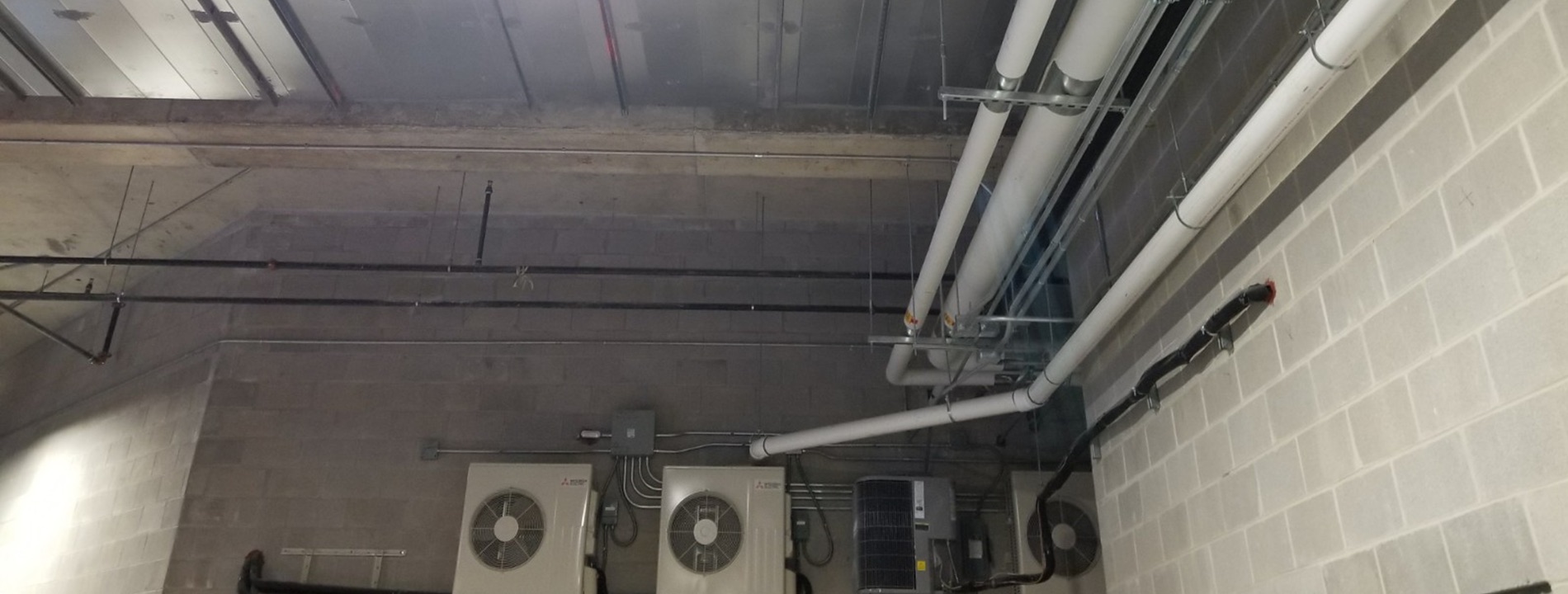 Commercial construction team